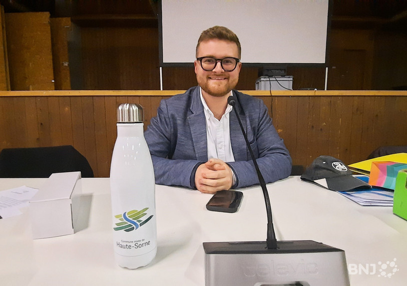 Théo Comte présidera l'an prochain le législatif de Haute-Sorne.