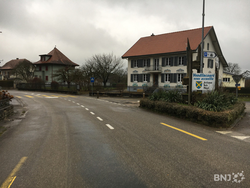 Le passage pour piétons, au niveau de la gare, est un des secteurs dangereux de Vendlincourt.