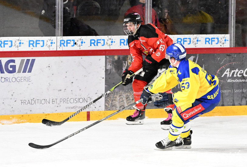 Lee Roberts et le HCFM ont raté une belle occasion de se rapprocher du top-6. (Photo : Georges Henz).