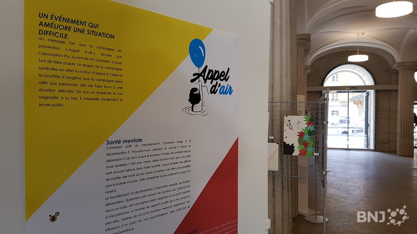 Une exposition autour du thème de la campagne a pris ses quartiers dans au Péristyle de l'Hôtel de Ville de Neuchâtel.