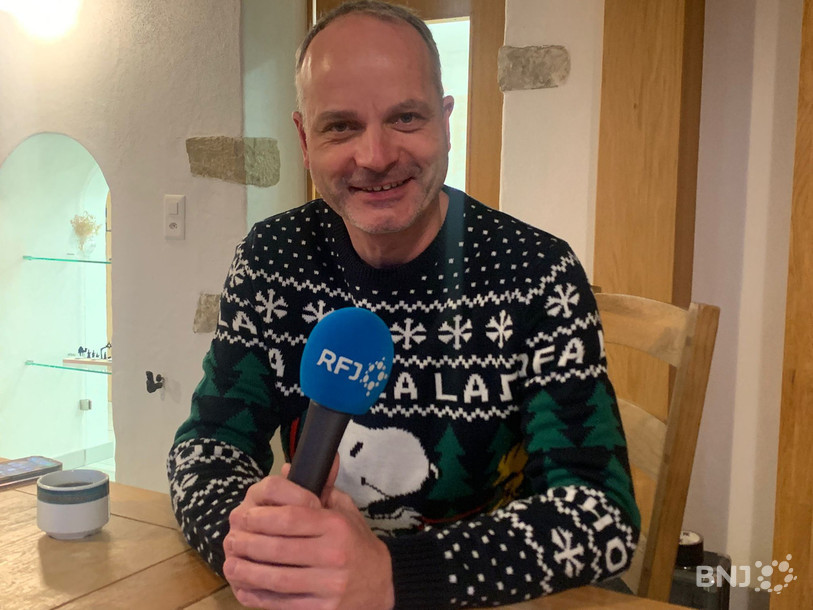 Jérôme Mouttet était dans « La Matinale » en direct de la maison du Père Noël à Mormont. 