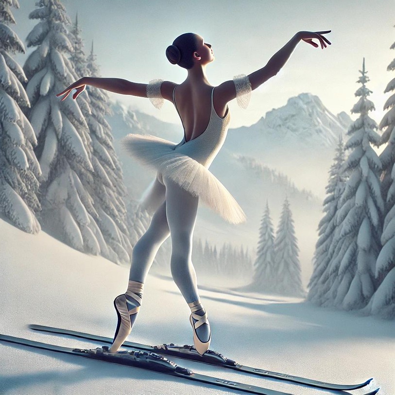 Connu aussi sous le nom de ski ballet ou acroski, ce sport a bien existé.
