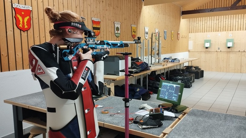 Audrey Gogniat a brillé aux finales de la NCAA. 