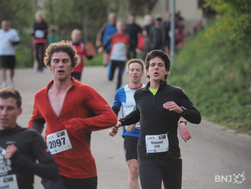 Les coureurs ont souffert lors de la première étape, à Dombresson.