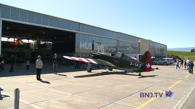 Le légendaire Morane D-3801 va s'exposer quelques jours au musée de l'aviation militaire de Payerne.