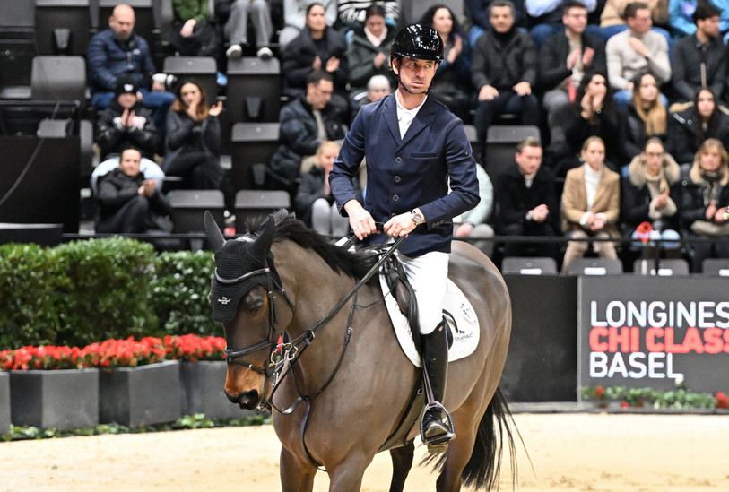 Steve Guerdat participera à la a finale de la Coupe du monde de saut d'obstacle à Bâle. (Photo : archives Georges Henz).