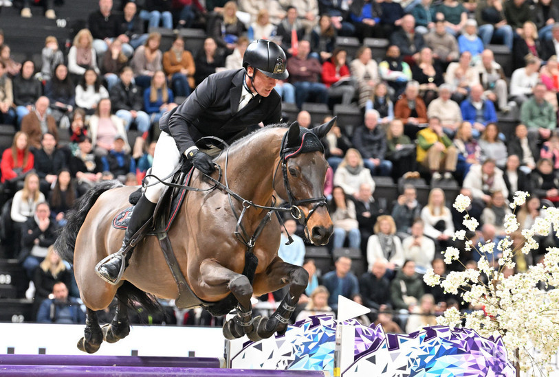 Alain Jufer et la Suisse ont terminé au 8e rang du Prix des nations. (Photo : archives Georges Henz)