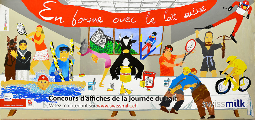 Les élèves prévôtois ont remporté le prix du jury pour l'affiche la plus créative et originale de leur catégorie
