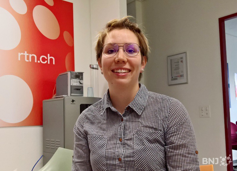 Louison Bühlmann, invitée de la Matinale RTN.