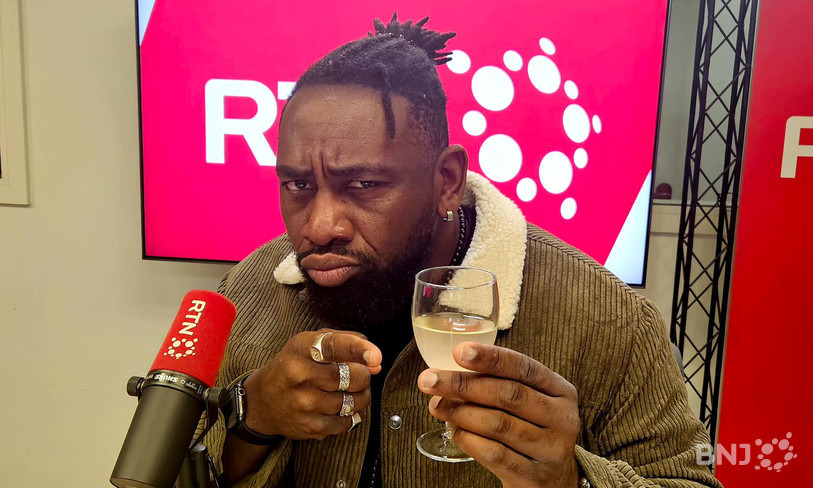 Christian Mukuna dit non à l’alcool (tout du moins au mois de janvier), dans « La Matinale ».