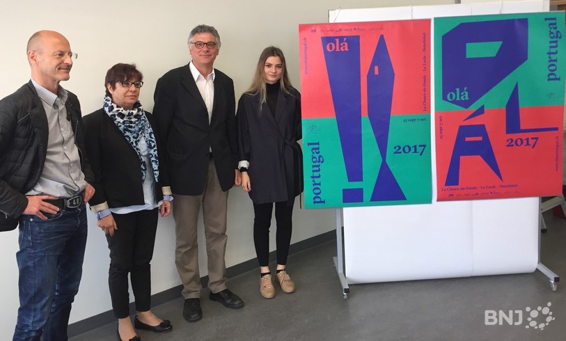 C'est une élève de l'EAA de La Chaux-de-Fonds qui a réalisé le visuel de la manifestation.