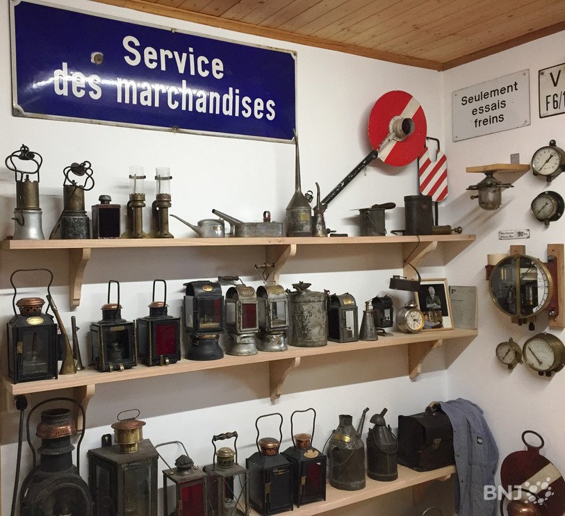 Musée Chappuis-Fähndrich, département Chemins de fer 