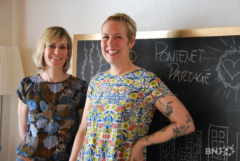 Franziska Zenger et Julie Nemitz (de gauche à droite)