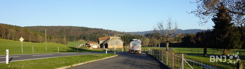 Sur les routes
