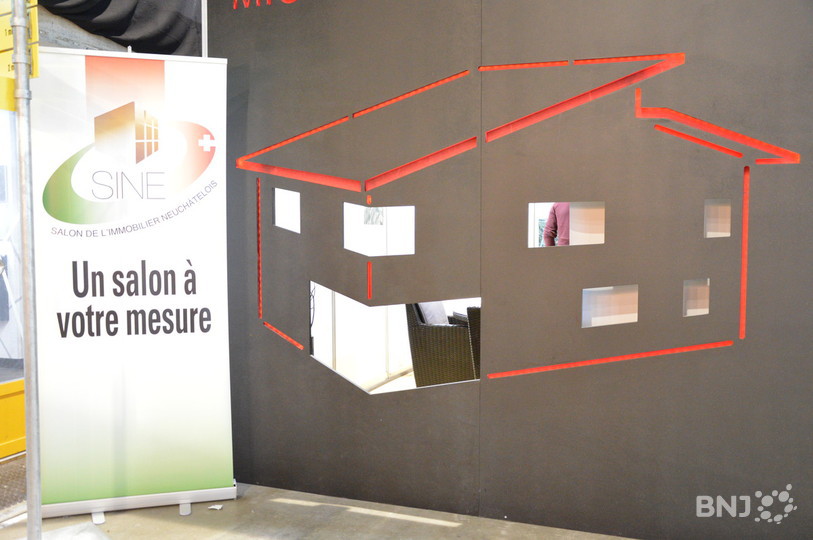 Record de fréquentation pour la 7e édition du Salon de l'immobilier neuchâtelois. 