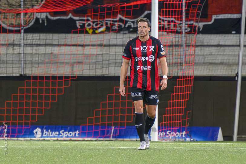 Mickaël Facchinetti faisait partie du 11 de base ce samedi à Pontarlier. (Photo : archives Bertrand Pfaff)