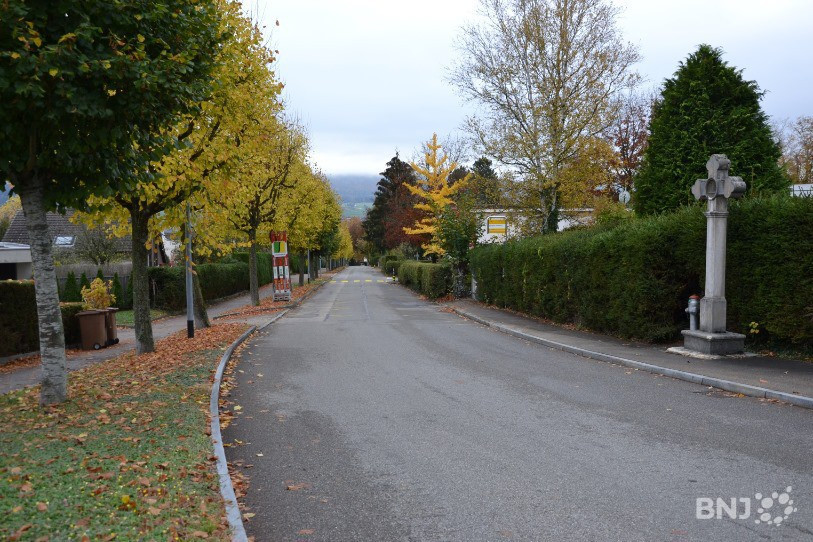La route du Vorbourg pose des problèmes de sécurité à Delémont. (Photo : archives).