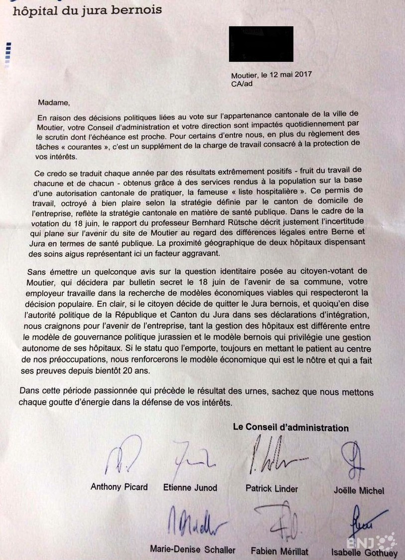 Lettre HJB