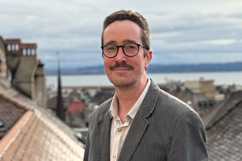 Emmanuel Gehrig est le nouveau chef du Service de la communication de la Ville de Neuchâtel. (Photo : Ville de Neuchâtel).