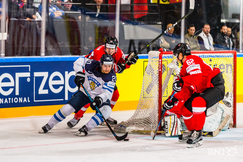 La Suisse a bataillé mais a rendu les armes face à la Finlande (Photo: Jonathan Vallat)