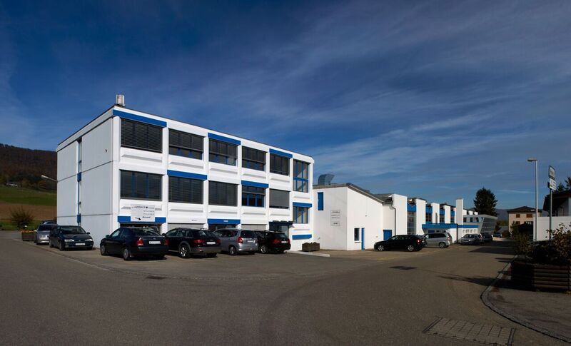 Le siège d'Acrotec à Develier (Photo: Acrotec).