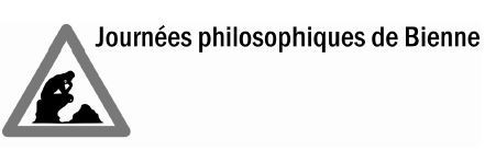 Les Journées philosophiques de Bienne se dérouleront du 16 au 19 novembre.