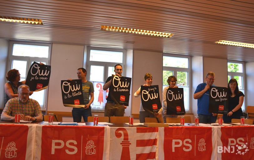 Le PSA a présenté ses affiches de campagne et sa position sur le vote communaliste.