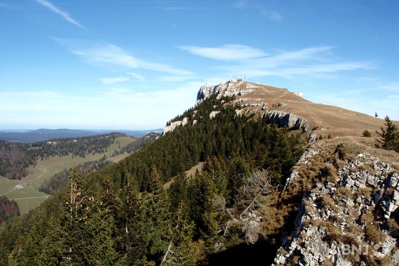 Chasseron vu depuis le versant vaudois.