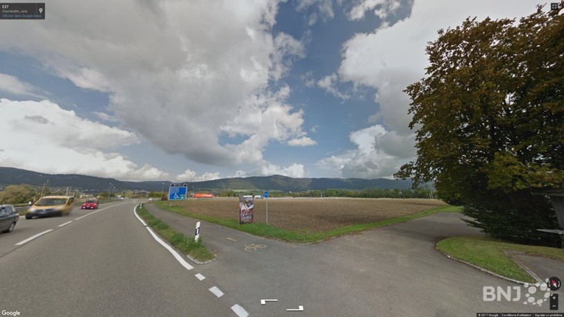 Image Google Streetview via jura.ch