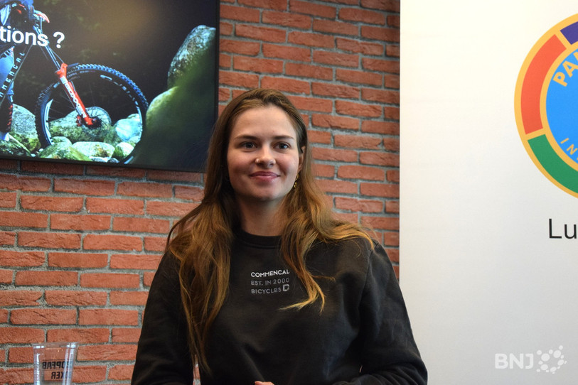 Lisa Baumann s'est présentée lundi devant les membres du Panathlon.