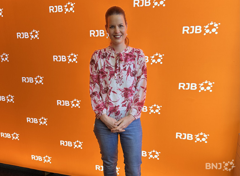 Rachel Rubin, responsable des hôtesses VIP du HC Bienne