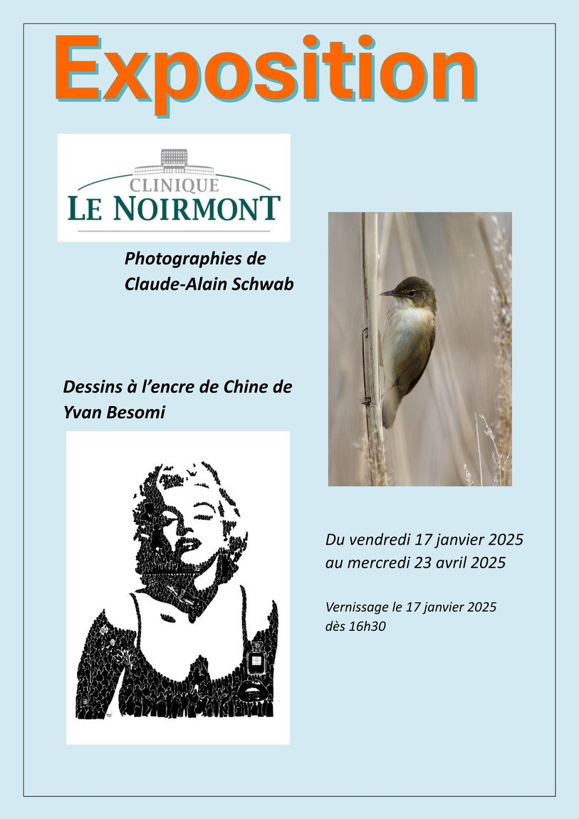 Exposition Yvan Besomi et Claude-Alain Schwab au Noirmont