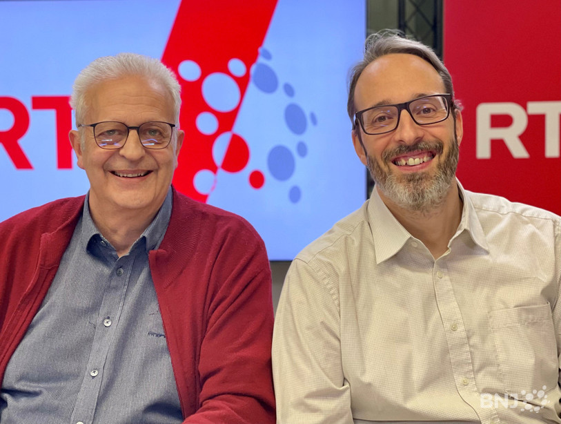 Olivier Pianaro (à gauche) et Steve Muriset (à droite) étaient ce mardi dans « La Matinale » pour nous parler de « La Vouivre ». 