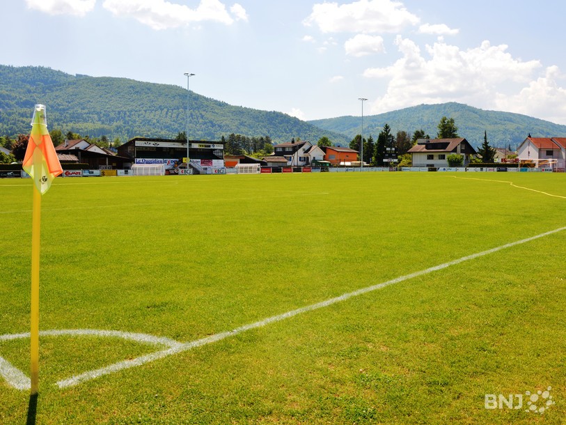 Le terrain principal des Grands-Prés à Bassecourt
