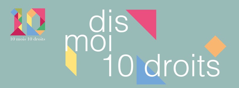 logo de la campagne 10 mois, 10 droits