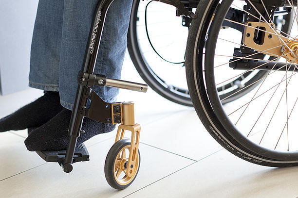 Fauteuil roulant - Photo Société Suisse de la Sclérose en plaque