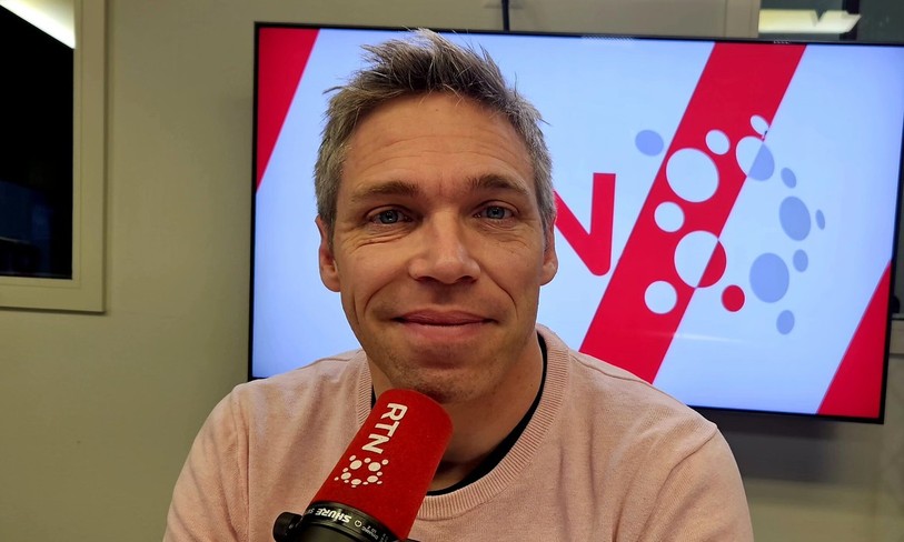 Eric Constantin, toujours heureux, dans « La Matinale ».