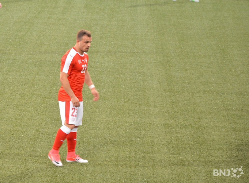 Xherdan Shaqiri a été le seul à mettre un peu de folie au cours d'un match bien terne.