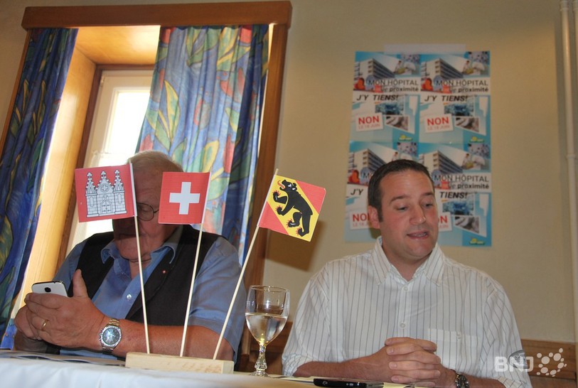 Pierre-Alain Droz et Patrick Tobler (de gauche à droite)