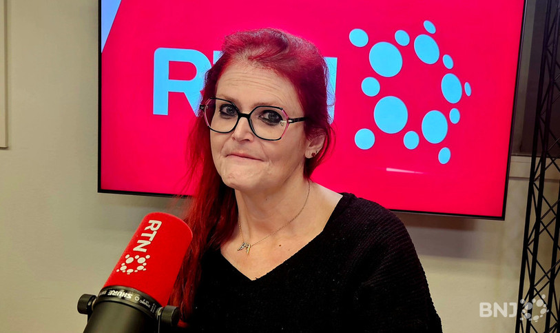 La rédactrice en chef du Bulcom, Céline Smith, dans « La Matinale ».