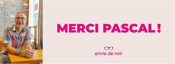 Remerciement à Pascal