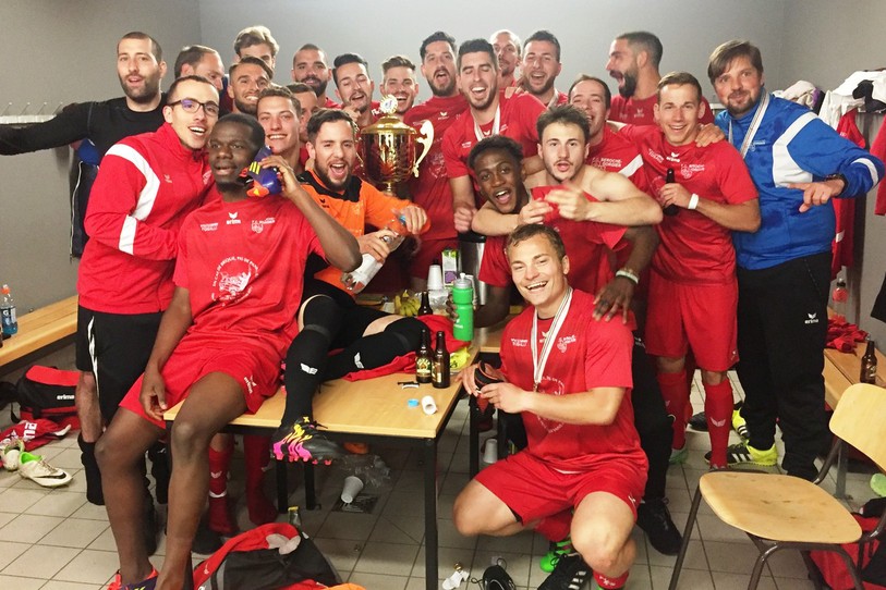 Il y avait de l'ambiance, dans le vestiaire de Béroche-Gorgier, après la victoire.