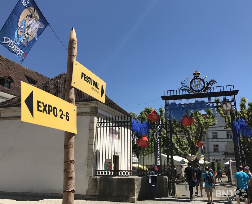 Plus de 14'000 visiteurs ont suivi les panneaux, direction le monde de la bande dessinée.