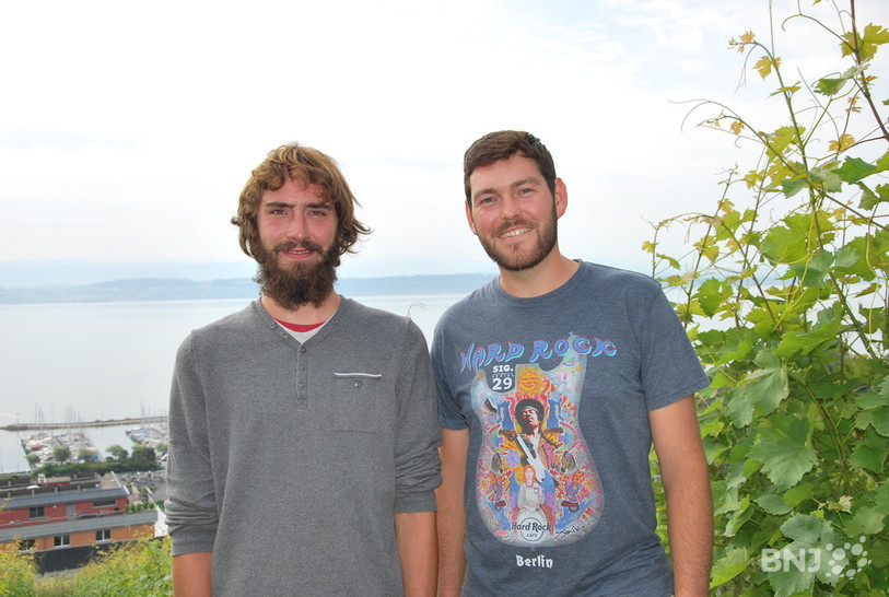Jeunesse viticole neuchâteloise, balade gourmande, Martin Porret, Simon Rossel