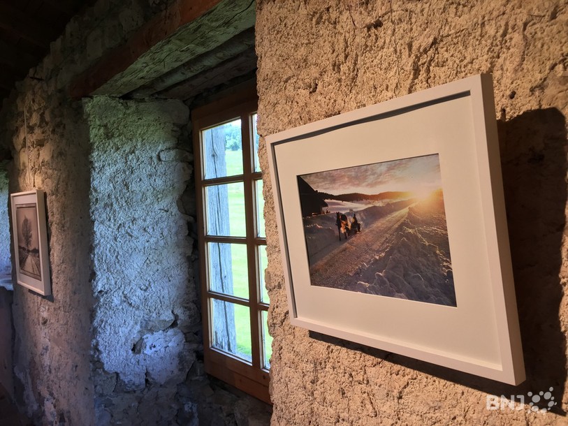 Des scènes de la vie de tous les jours sont représentées dans l'exposition. 