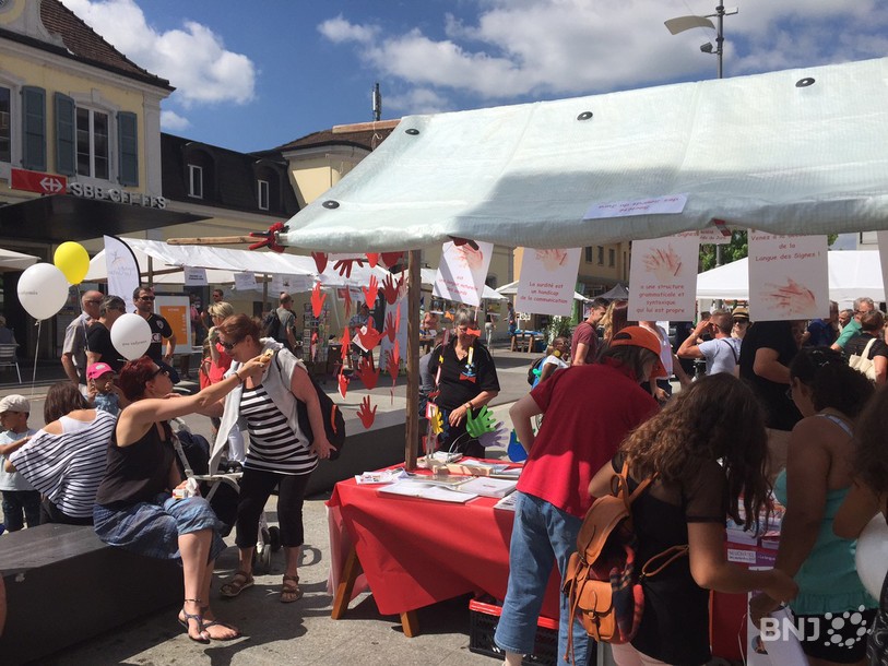 Handicap sur la fête