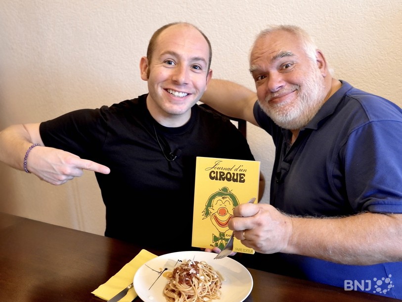 Victor Rossi et Jean-Michel avec le 
