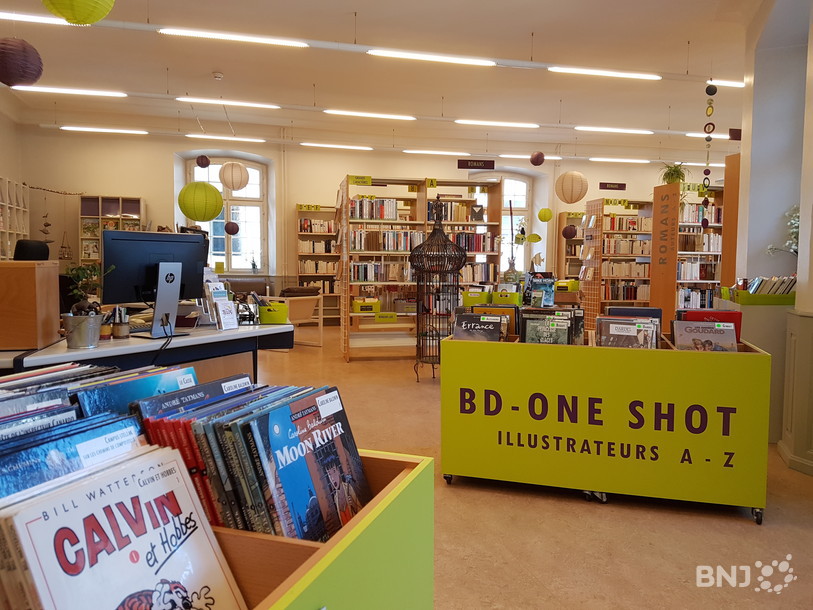 La bibliothèque municipale de Porrentruy a soigné l'accueil.