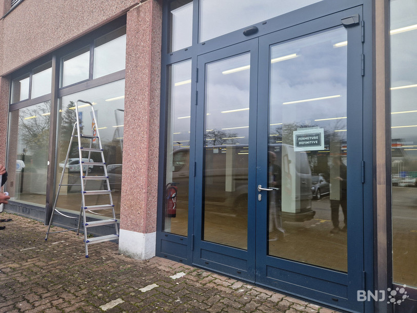 Le magasin Aubert a fermé ses portes à Marin.