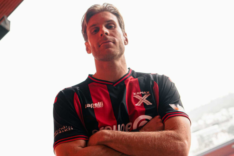 Prêté par Yverdon Sport, Niklas Gunnarsson dégage une certaine sérénité depuis son arrivée dans l'arrière-garde xamaxienne. (Photo : Xamax).